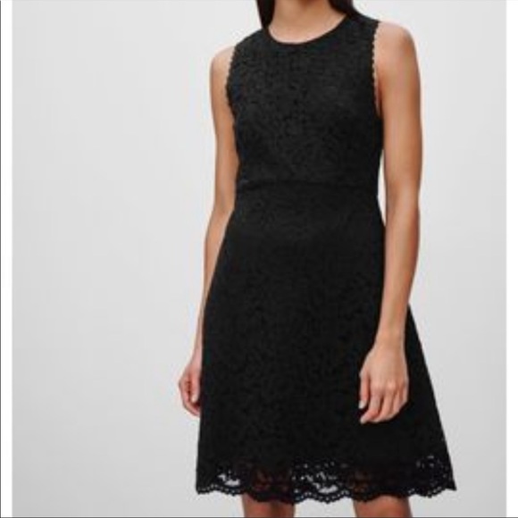 Aritzia | Dresses | Aritzia Black Lace Dress | Poshmark